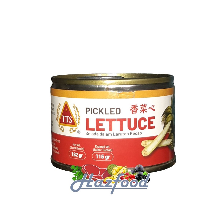 

TTS Pickled Lettuce | Selada Dalam Larutan Kecap 182 Gram