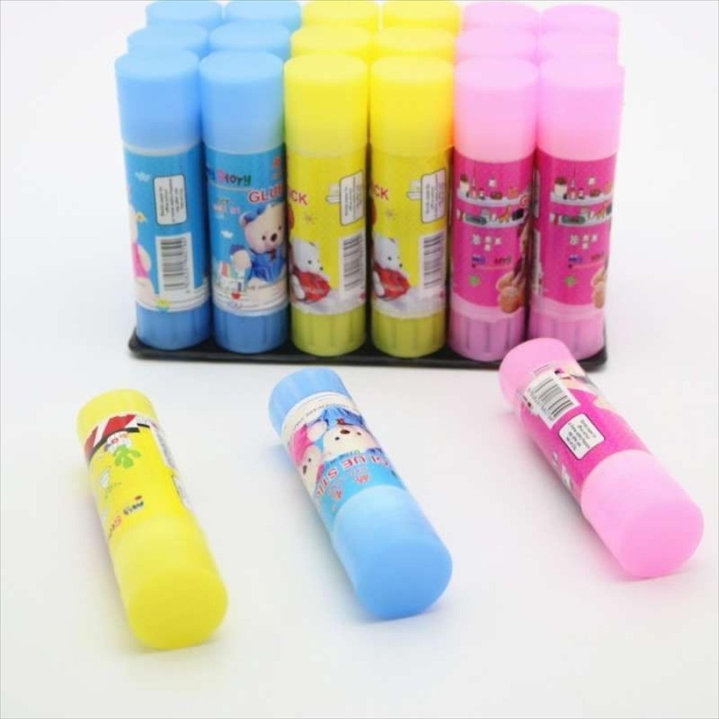 

(LEM FANCY-24 PCS) LEM KERTAS BATANG/LEM KERTAS KARAKTER/GLUE STICK FANCY/LEM KERTAS KECIL/LEM KERTAS LUCU/ATK LUCU
