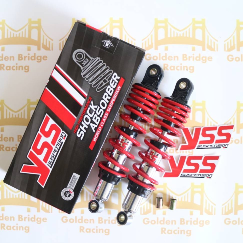 Shockbreaker New YSS Top Prime 280 MM : Jupiter Z / Vega R / New Jupiter Z1 / F1ZR (Chrome/Red) ORIG