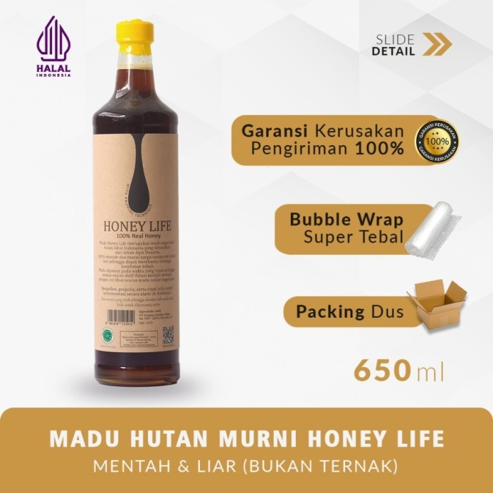 

Madu Hutan Murni Suku Badui Asli Honey Life Alami Natural Forest Honey