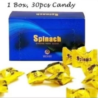 

permen spinach candy ginseng asli ori exp 2027