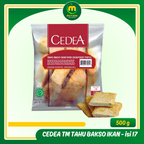 

CEDEA TM TAHU BAKSO IKAN 500GR ISI 17