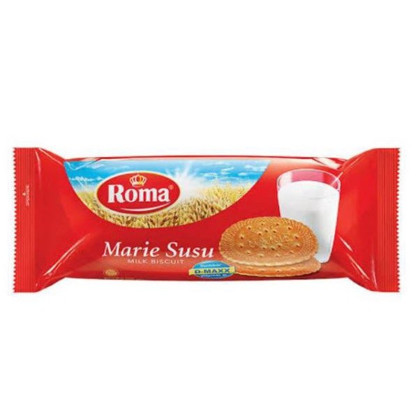 

Biskuit Marie Roma Marie Susu 115 Gram