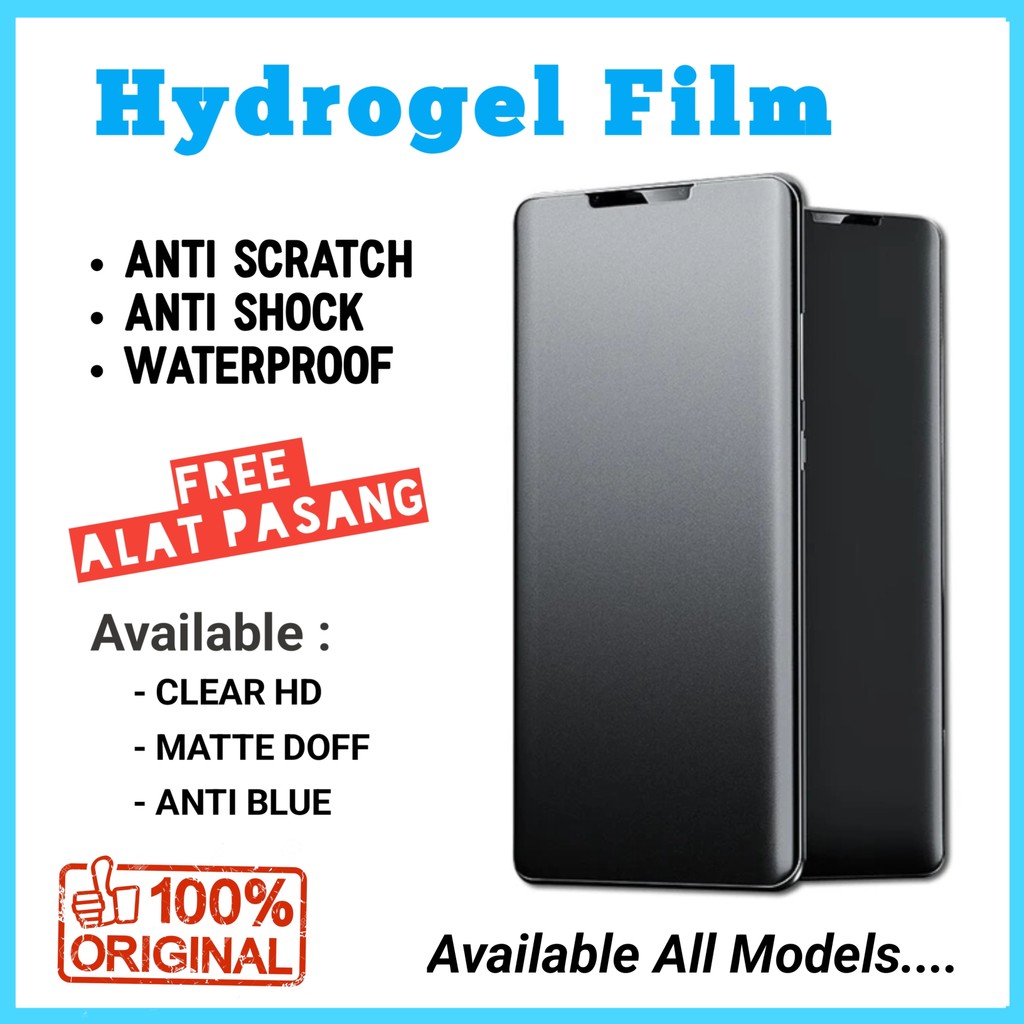 VIVO X60 / X60 PRO HYDROGEL MATTE ANTI GORES Non Tempered Glass