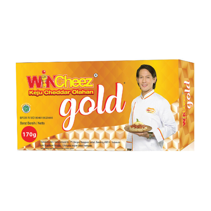 

Keju Wincheez Cheddar Gold 170 Gram