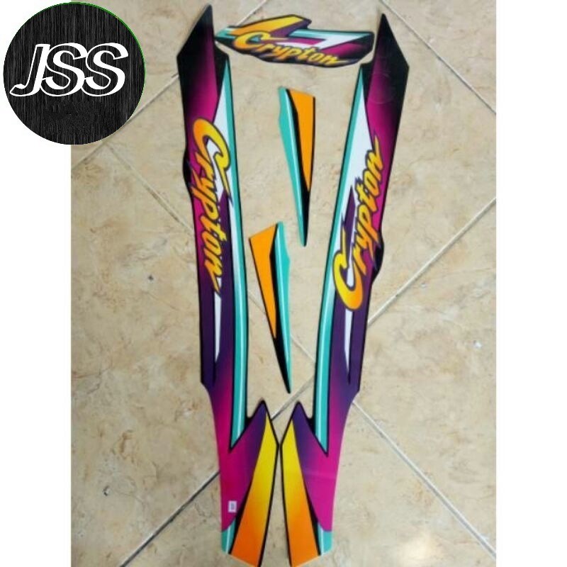 striping crypton 1997 sticker motor yamaha crypton 1997 terlaris termurah
