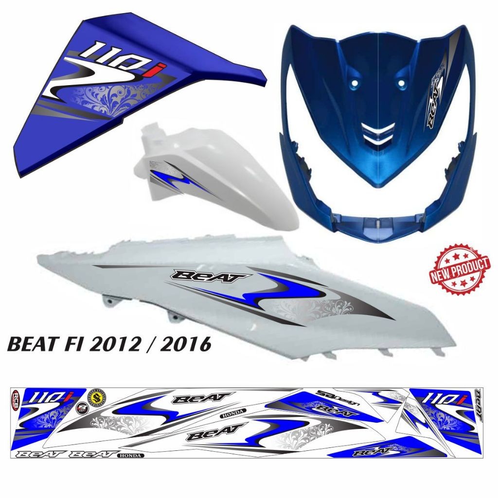 VARIASI STIKER STIKER BEAT FI VARIASI / STRIPING HONDA BEAT FI 2013 VARIASI