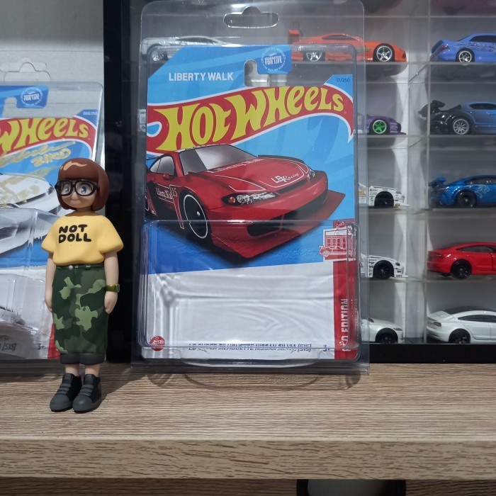 HOTWHEELS BIB ZAMAC LBWK S15 Red Edition HW CUSTOM BLISTER CARDED