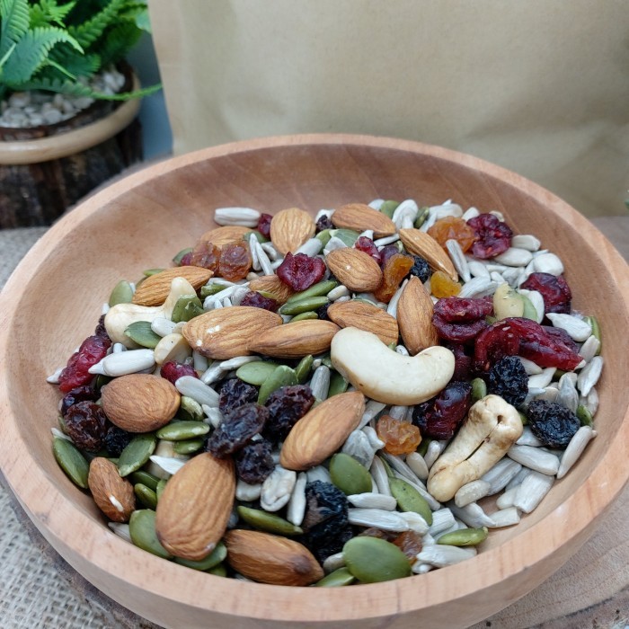 

Prodex Trail Mix 1kg - Kacang, Biji-bijian, Buah Kering - Sehat, Diet - NORMAL