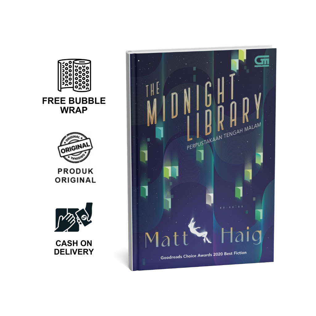 Midnight LIbrary - Matt Haig - Gramedia