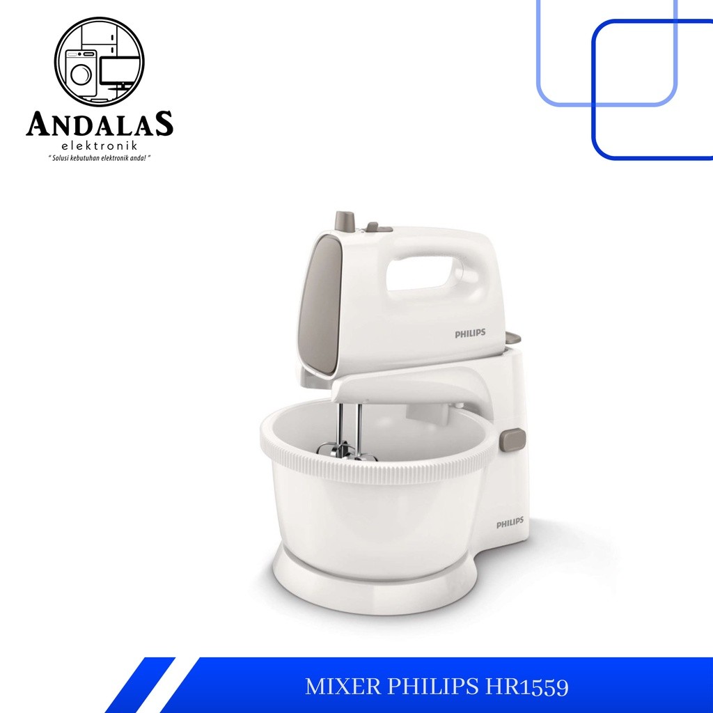 Mixer Com Philips HR 1559 Stand Mixer Philips 1559