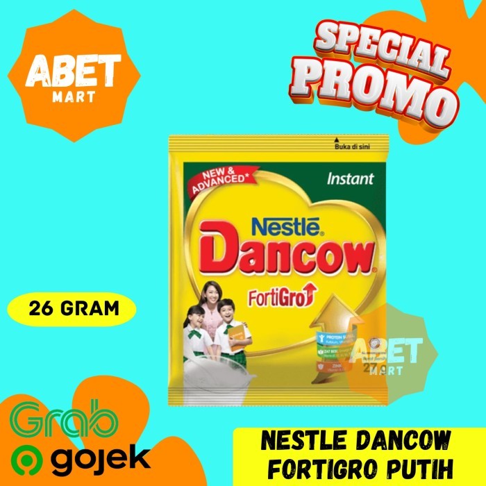 

Susu Dancow Putih Saset 26Gr - Bubuk Powder Vanila 26 Gr Sachet Pc Pak Dus Nestle Vanilla