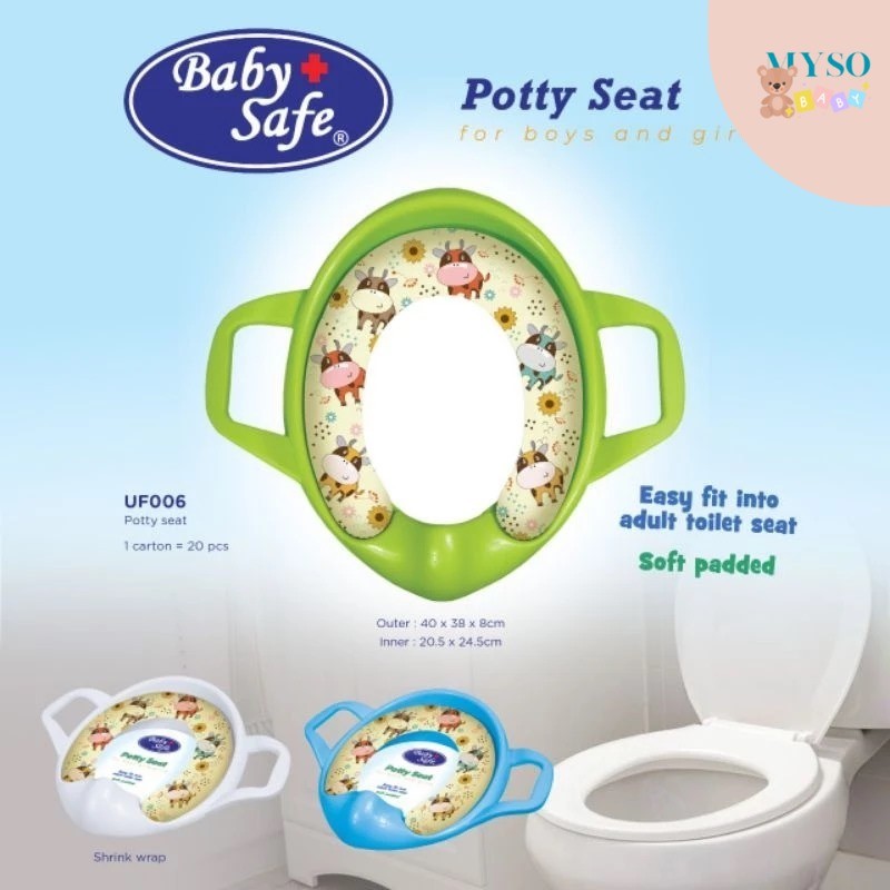 Baby safe Potty seat baby dudukan toilet training bayi kloset anak