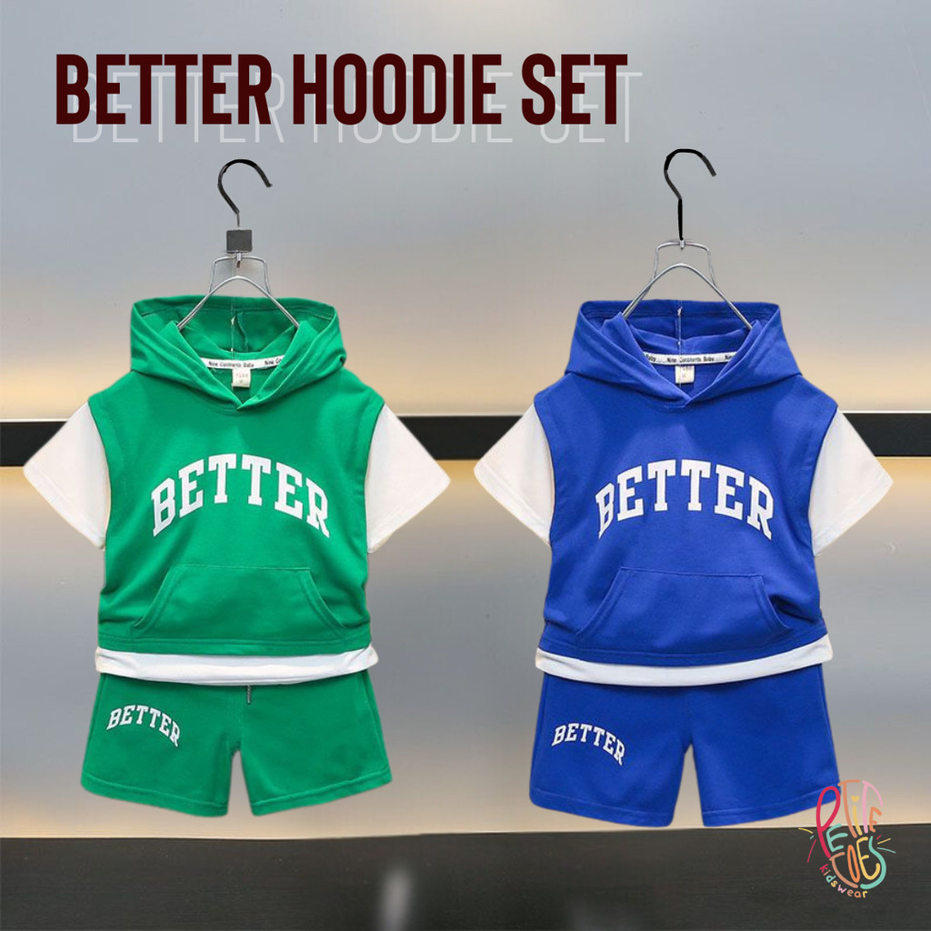 Better Hoodie Set | Setelan Anak Laki Laki | Baju Anak Laki Laki | Setelan Keren Anak Laki Laki
