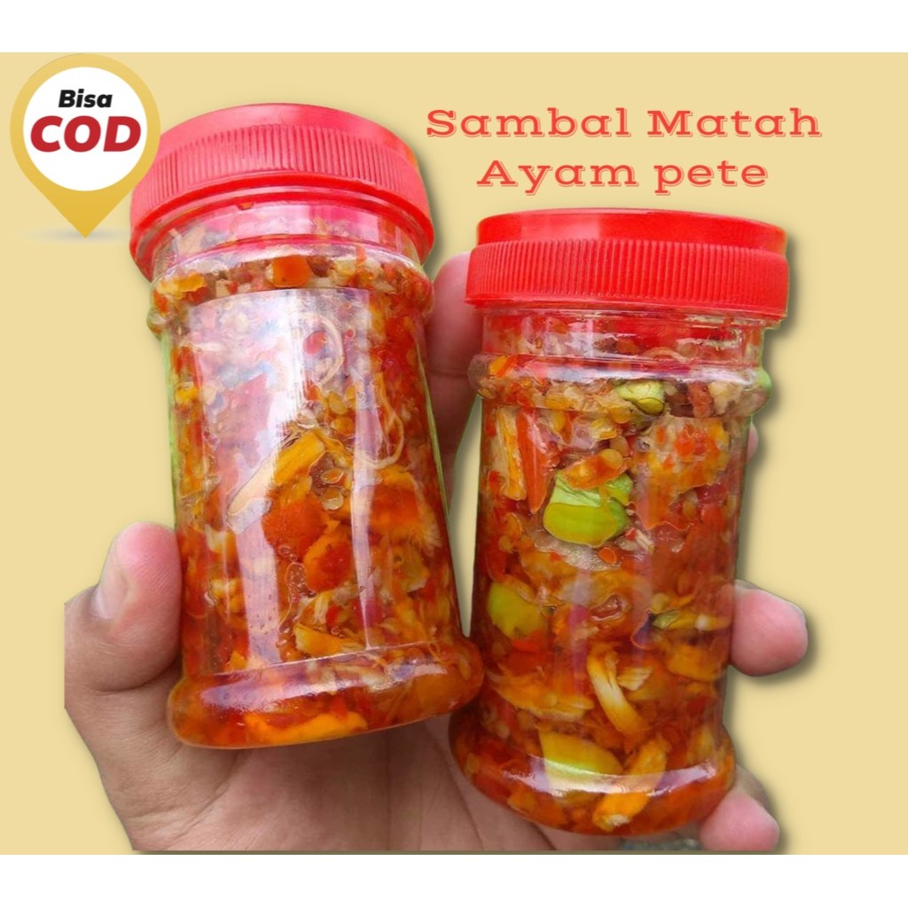 

Bisa COD Sambel Matah ayam pete pedes seger enak!!!