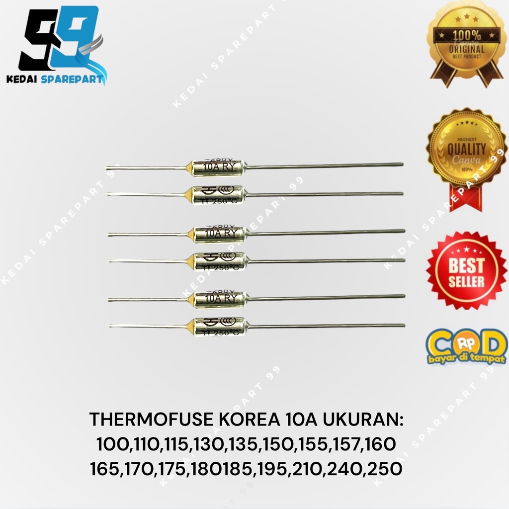 FUSE THERMAL THERMOFUSE 10A MAGIC COM