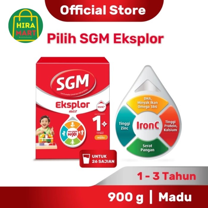 

sgm 1 plus 900gr - Madu