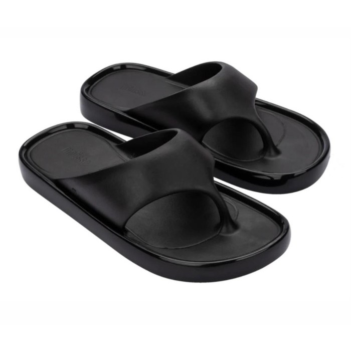 Sandal Jepit Wanita Melissa Float Ad Black
