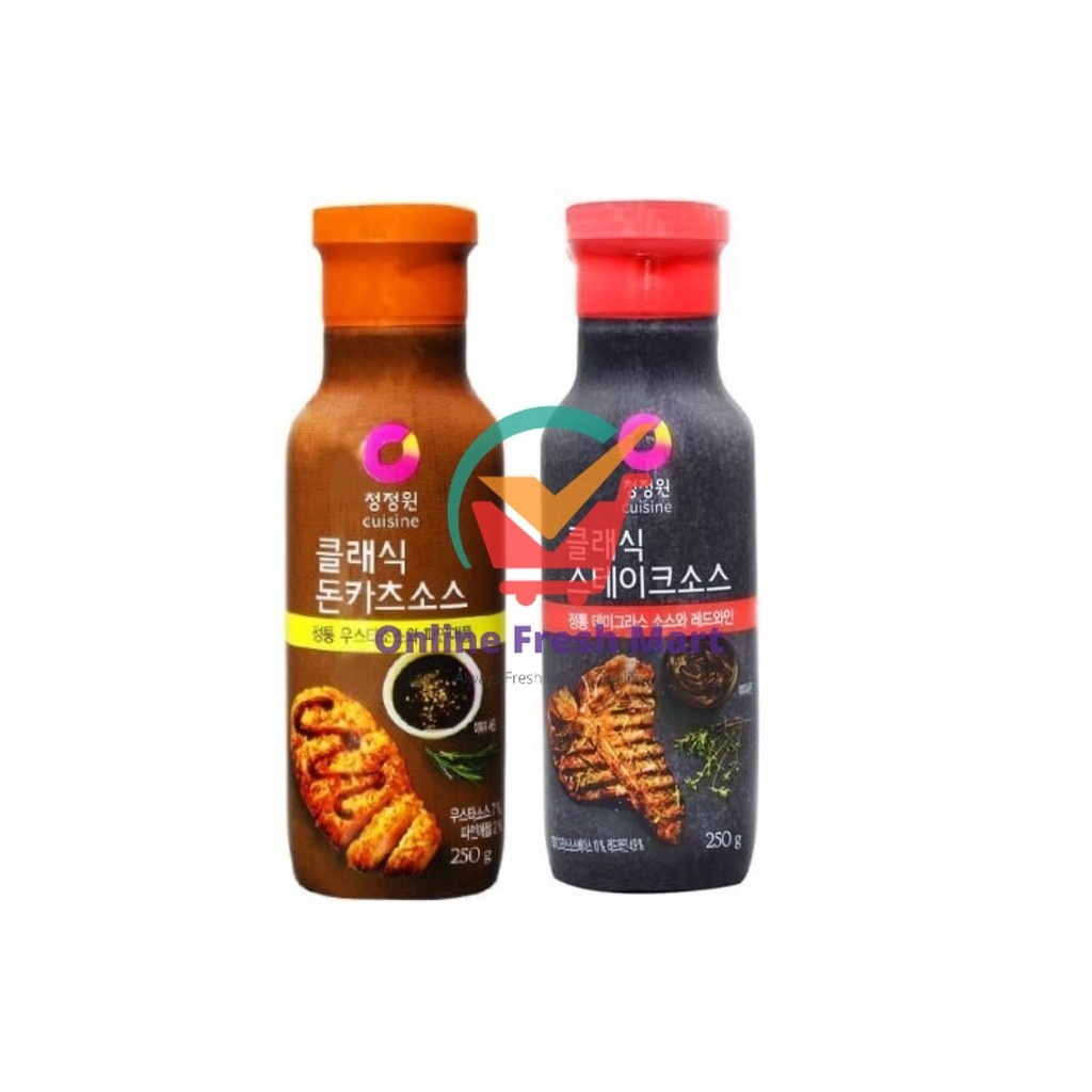 

Daesang Chung Jung One Classic Tonkatsu & Steak Sauce / Saus Katsu Korea 250g - Online Fresh Mart Denpasar