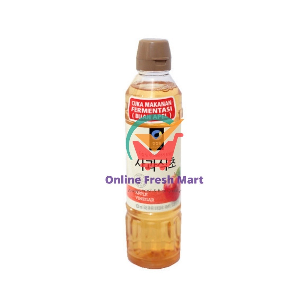 

Daesang Chung Jung One Apple Vinegar / Cuka Apel Fermentasi Korea 500g - Online Fresh Mart Denpasar