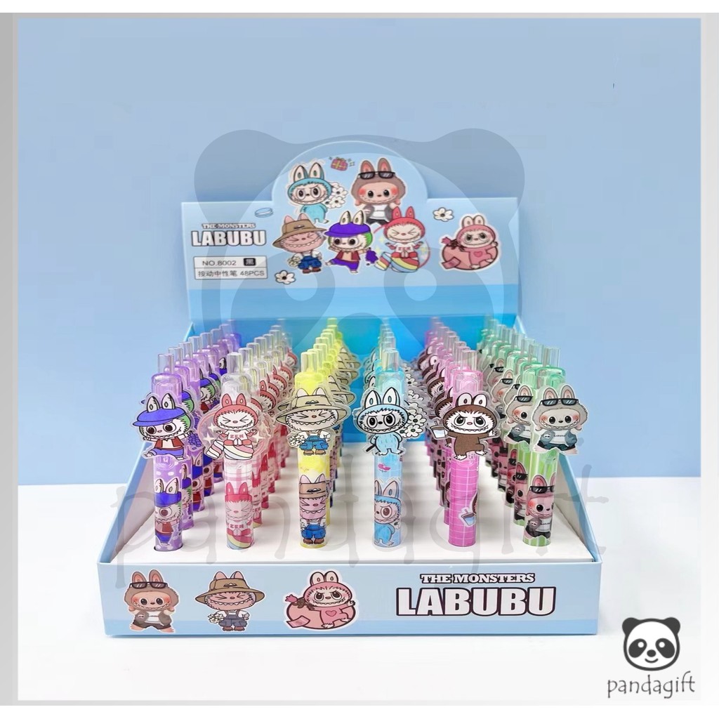 

Pulpen Cetek Akrilik Pena 0.5MM Motif Sanrio Kuromi Labubu - GG0282