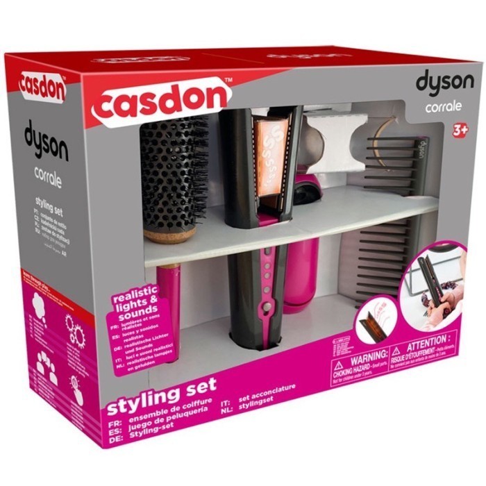 Casdon Dyson Corrale Styling Set Mainan Salon Anak Catokan