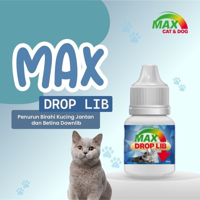 MAX DROP LIB / DOWN LIB Penurun birahi libido kucing