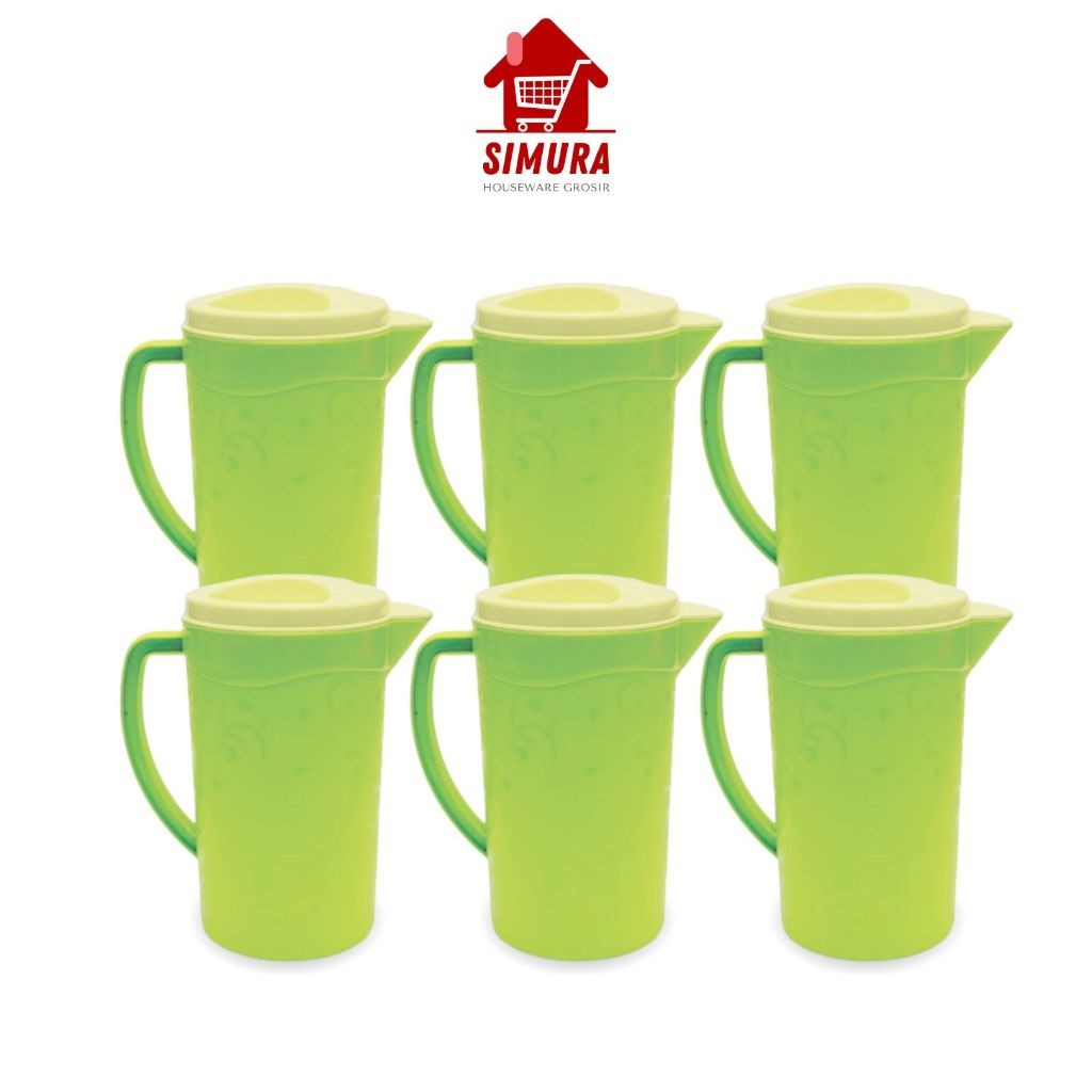 6PCS KAN AIR BESAR HIJAU TEKO AIR GOLDEN SUNKIST ( KBK 3011 H ) #GROSIR