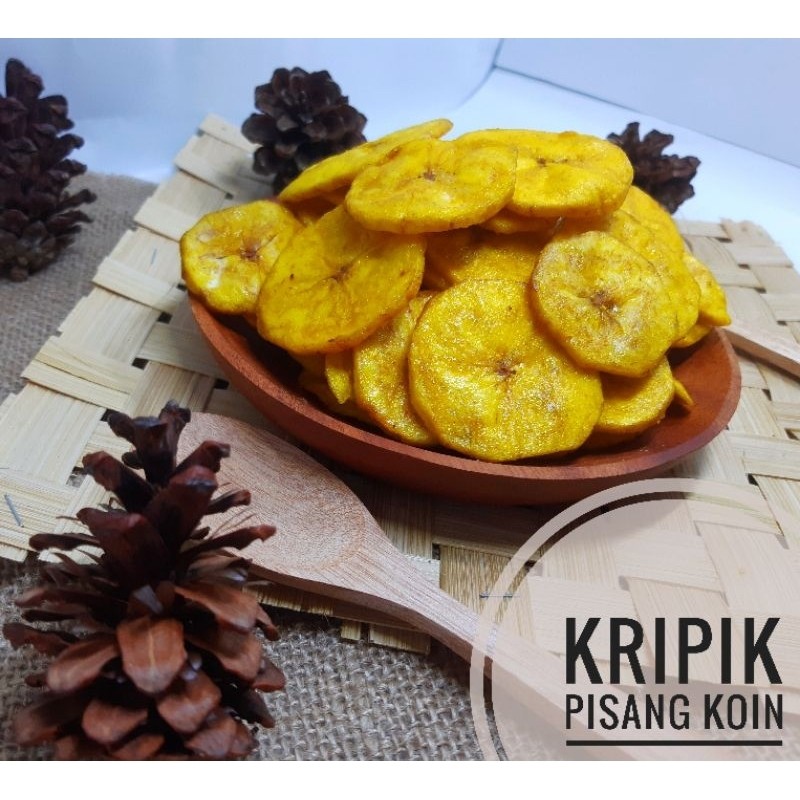 

Kripik pisang koin manis 500gr| mutiara bibit murah