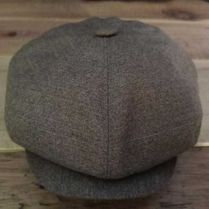 Topi Newsboy Cap Pria Dewasa Ukuran Jumbo Baret Pet Topi Sutradara Newsboy Cap Topi Baret Wanita Top