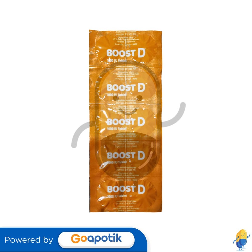 Boost D 5000 Iu Strip 10 Tablet