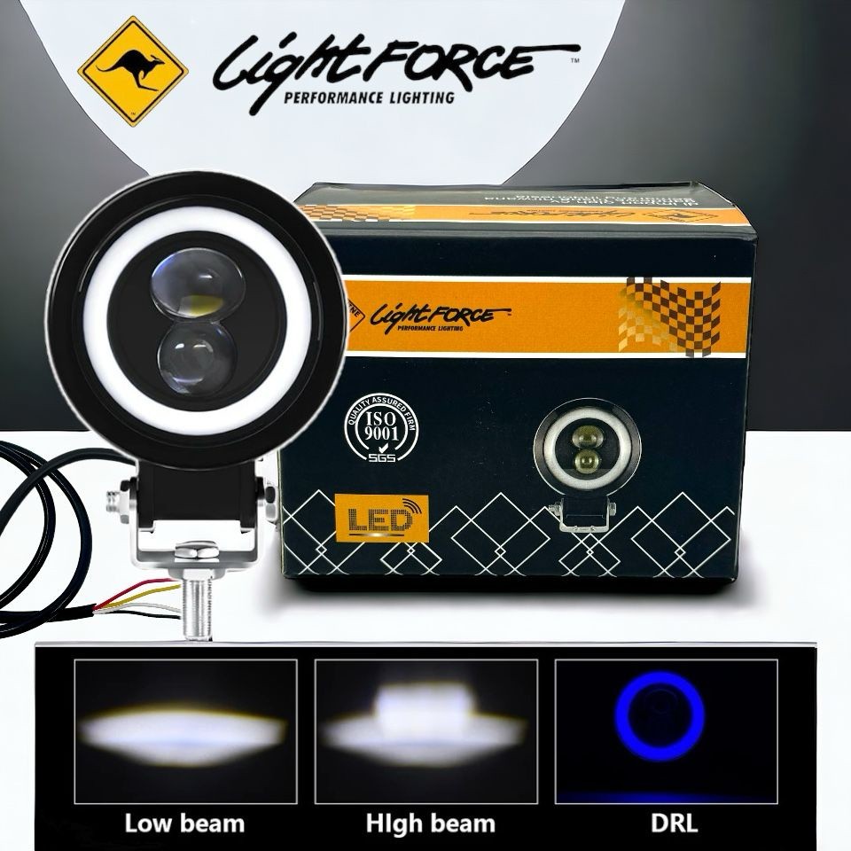 DO Lampu Tembak Bulat 2 Lensa X20T Angel Eye