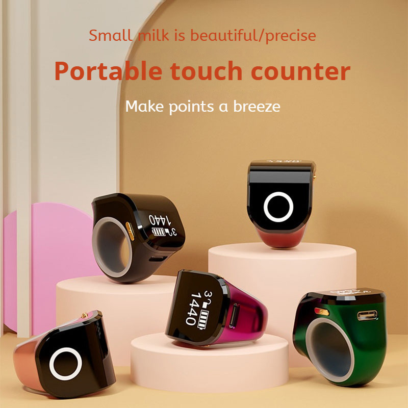 COD Zikr Ring Lite - Cincin Tasbih Pintar (Polyester) / Cincin Tasbih Digital / Smart Zikr Ring with