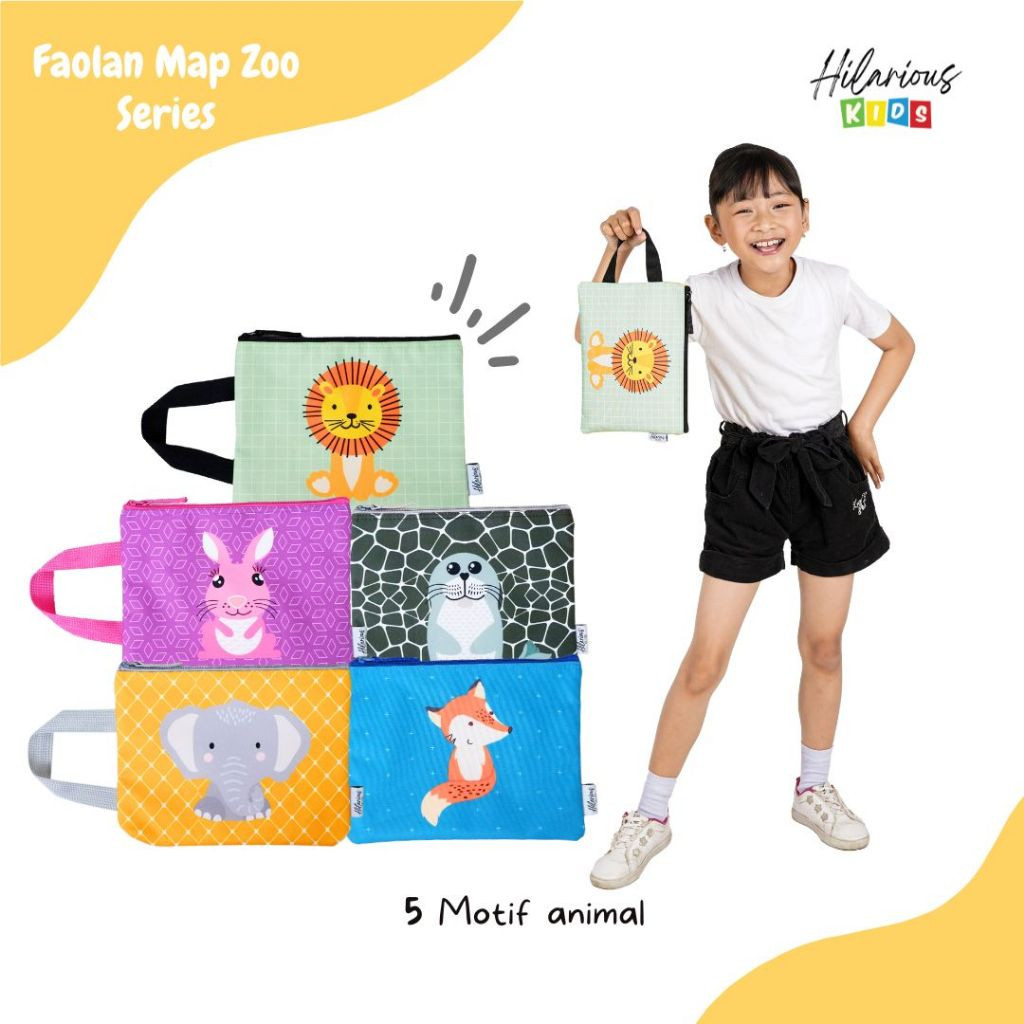

HILARIOUS KIDS FAOLAN MAP ZOO SERIES / Map Anak Karakter Carton Cute / Map Anak 614 2318CO