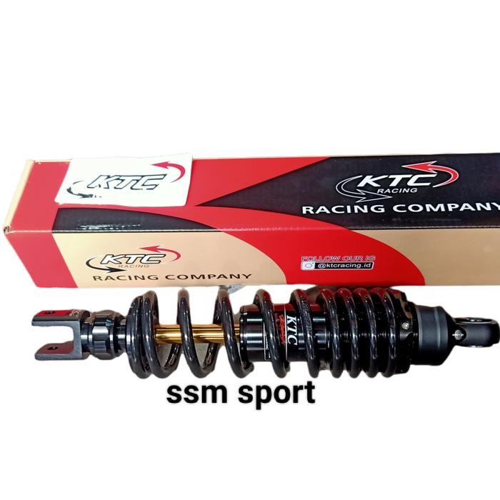 shock shockbreaker ktc razor pro 300mm - 325mm black series as gold - Hitam, 325 mm