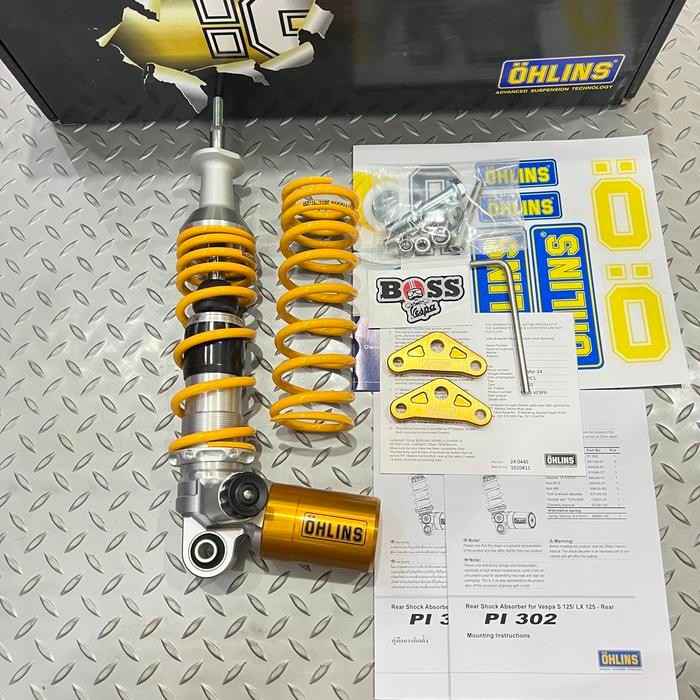Shock Tabung Ohlins Rear PI 302 Vespa S LX LXV