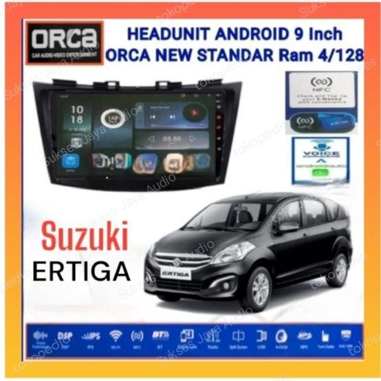 Head Unit Android Orca 9 Inch OEM Suzuki Ertiga/Swift lama