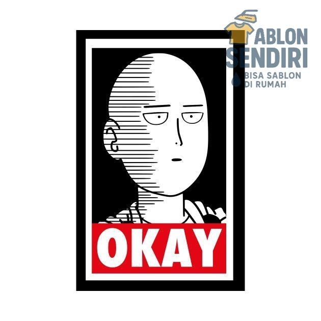 Sablon Gosok - ANIME - Siap Setrika - Sablon Desain Lengkap - Sesuai Gambar UN071