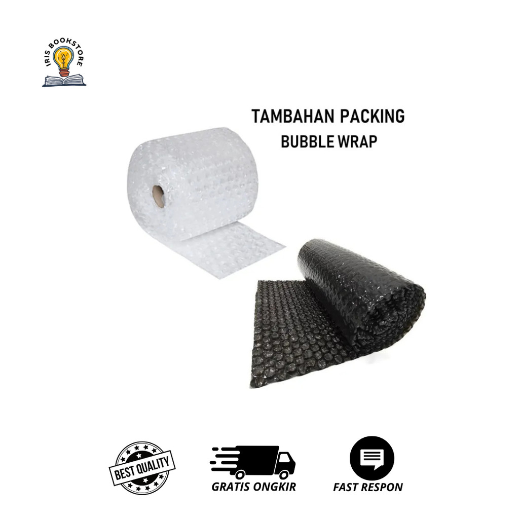 

Tambahan Packing Bubble Wrap (Packing Extra Aman)