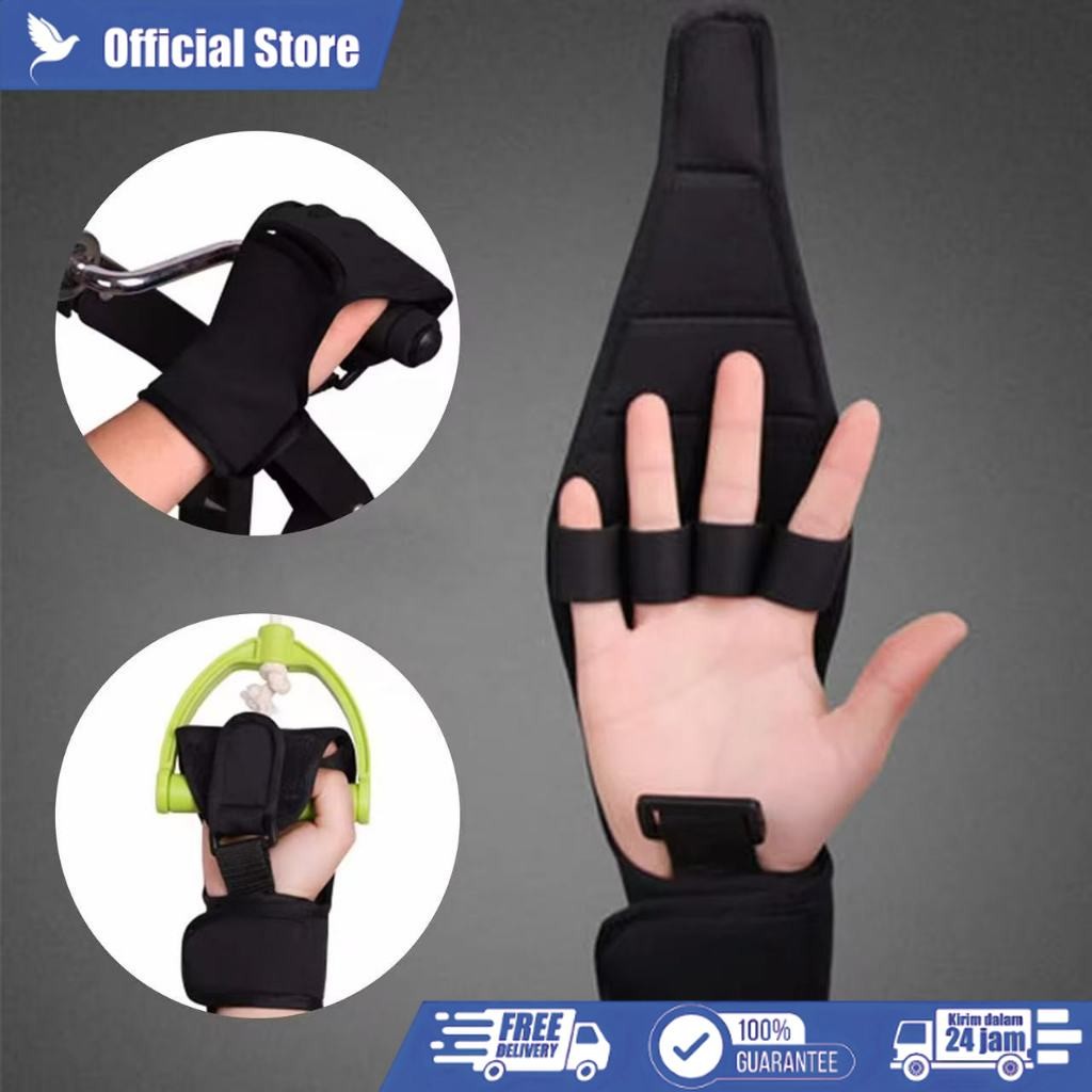Anti-Selip Sarung Tangan Pelatihan Rehabilitasi Stroke Adjustable Pelatihan Rehabilitasi Pasien Stro