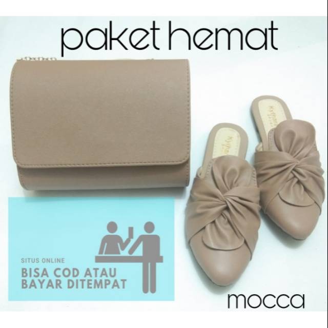 

TERBARU DM BAYAR DI TEMPAT/PAKET HEMAT/TAS DAN SLOP PITA MOCCA SALEM iy87