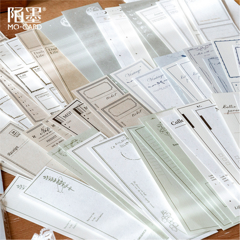 

30pcs/lot Memo Pads Material Paper let's listen to the wind Junk Journal diary Scrapbooking Cards Background Decoration Paper