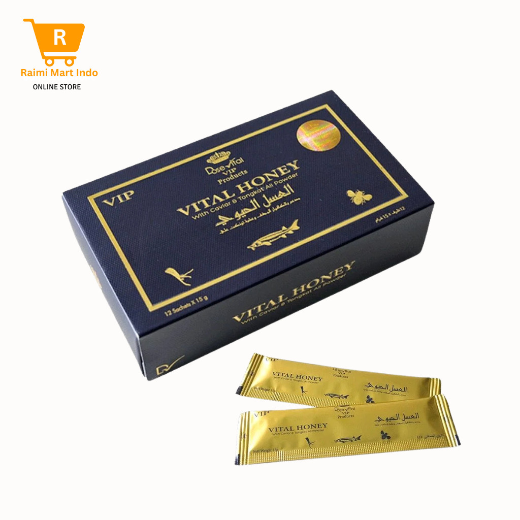 

Vital Honey Malaysian Honey one box with 12 Sachets From Vital Honey Royal Healthy