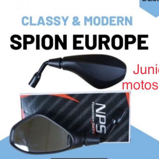 spion bmw pendek spion motor bmw polos hitam model BMW tangkai pendek motor beat Vario Revo all moto