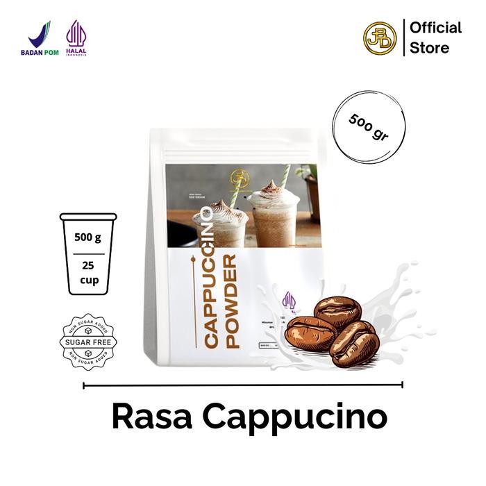 

Bubuk minuman Premium Varian Coffee Rasa Cappucino 1Kg || Jakarta Bubble Drink Powder || Ice Kopi Cincau Air Jelly Susu - 500 gram