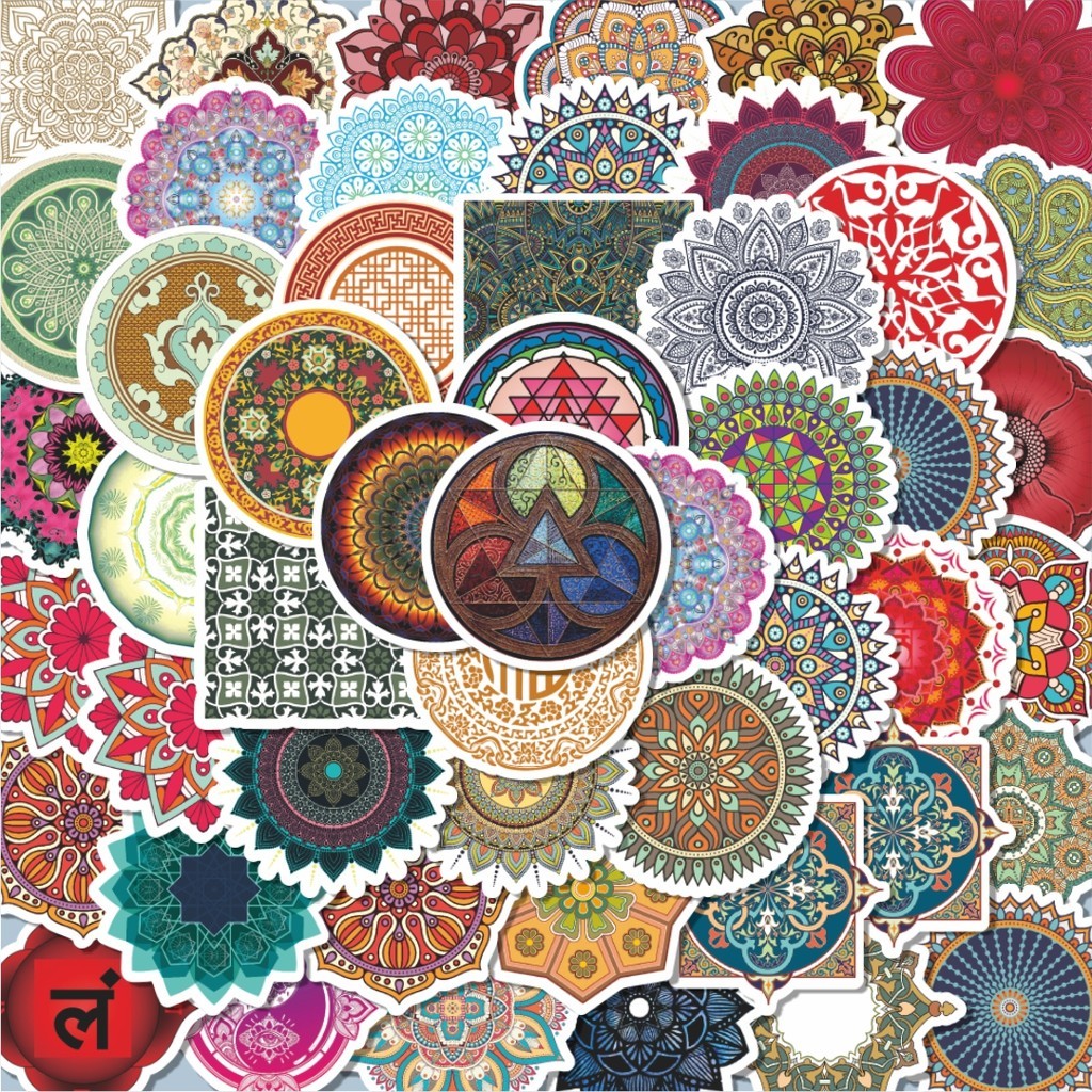 

100PCS Lucu Stiker Datura Art Versi 2 Stiker Aesthetic Stiker Anti Air Stikers Berperekat Waterproof sticker decal buat Motor Helm Buku Journal Koper Casing HP Laptop Botol Minum Hadiah anak