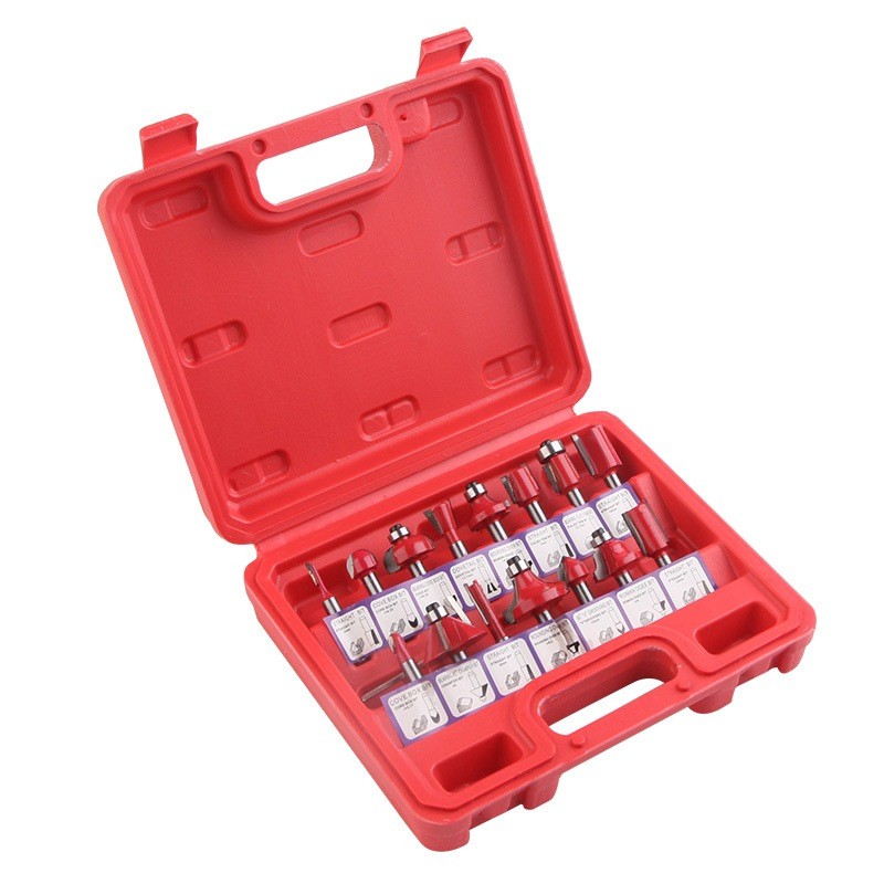 Mata Router Set - Mata Profil 6mm - Mata Trimmer Set Router Bit Set 15pc