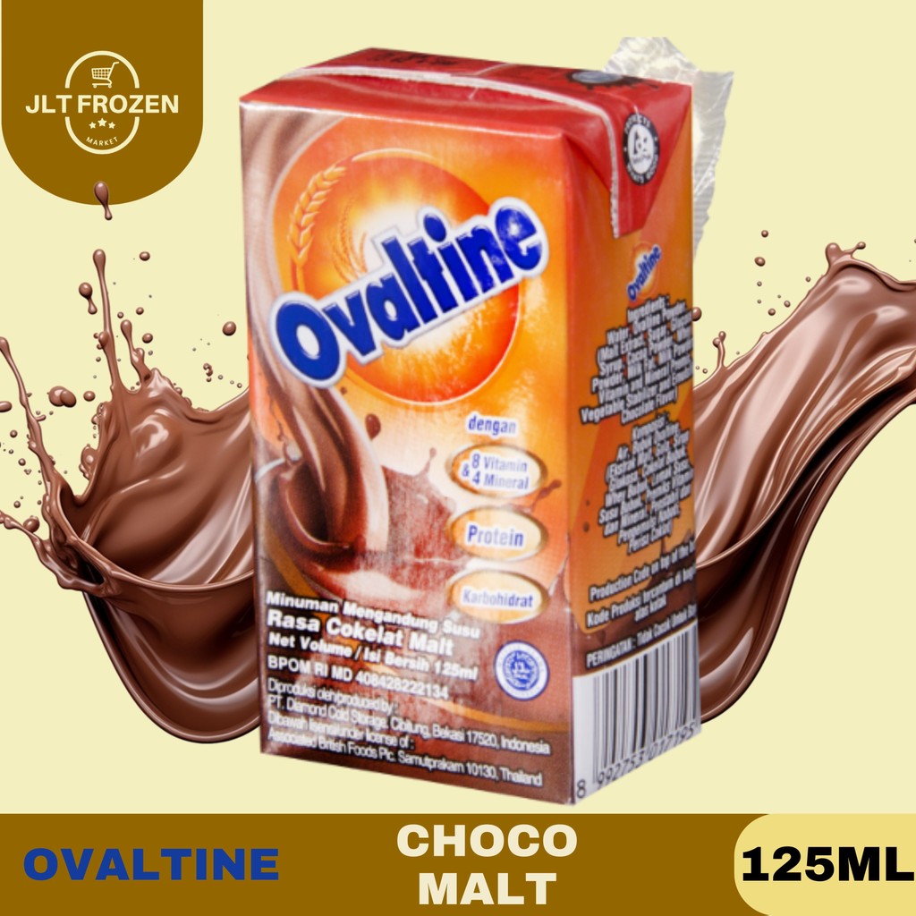 

Ovaltine Choco Malt Kemasan 125ML/1PC / Choco Malt / UHT / Minuman Chocolate