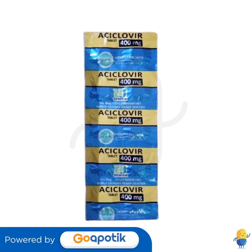 Aciclovir Hexpharm 400 Mg Strip 10 Tablet