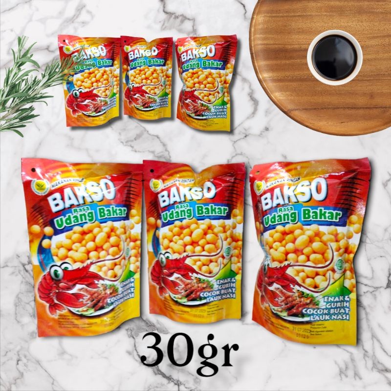 

snack bakso udang bakar/baso udang - ARM